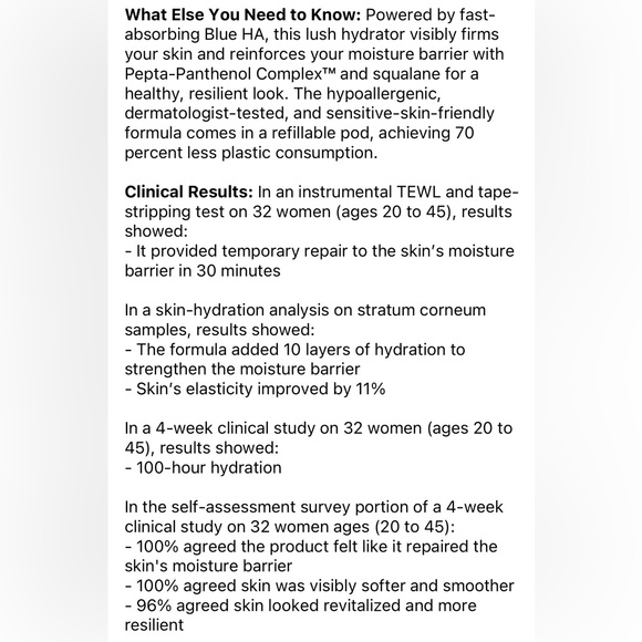 Laneige Water Bank Blue Hyaluronic Cream Moisturizer NWT - Picture 6 of 8